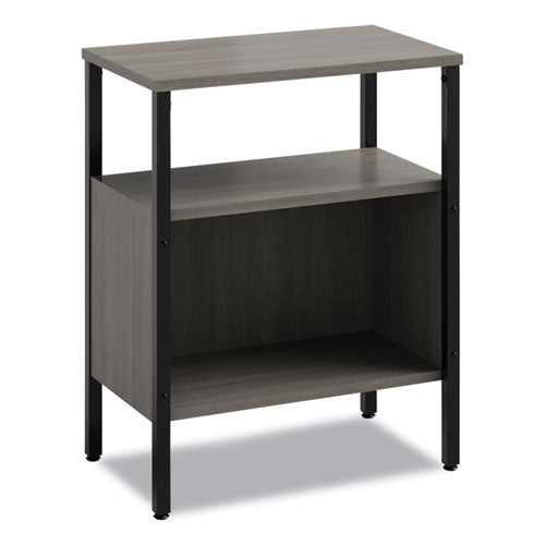 Simple Storage, Two-Shelf, 23.5w x 14d x 29.6h, Gray-(SAF5507BLGR)