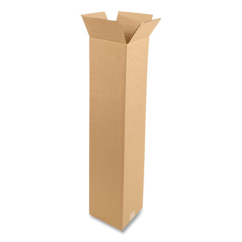 Rectangular Mailing Tube, 4" x 4" x 48", Brown Kraft, 25/Bundle-(CWZ701120)