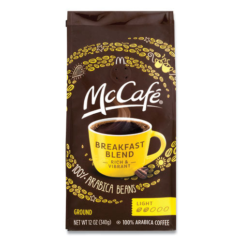 Ground Coffee, Breakfast Blend, 12 oz Bag-(GMT5533EA)