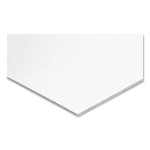 Fome-Cor Foam Boards, 20 x 30, White, 25/Carton-(PAC5540)