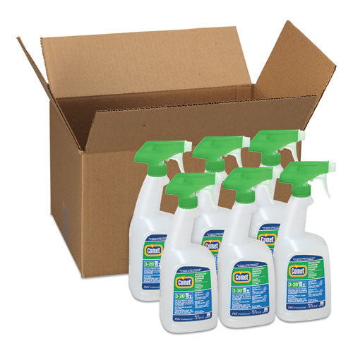 Disinfecting-Sanitizing Bathroom Cleaner, 32 oz Trigger Spray Bottle, 6/Carton-(PGC19214)