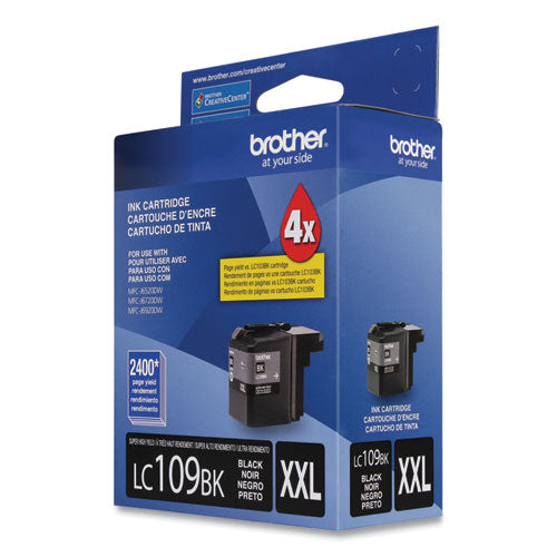 LC109BK Innobella Super High-Yield Ink, 2,400 Page-Yield, Black-(BRTLC109BK)