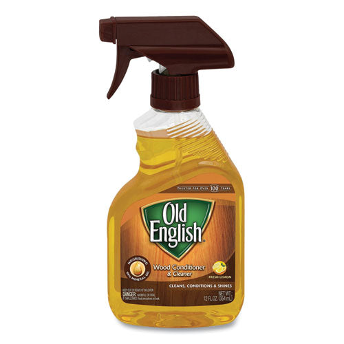 Oil, Furniture, Fresh Lemon, 12oz, Spray Bottle, 6/Carton-(RAC82888CT)