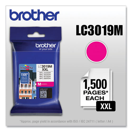 LC3019M Innobella Super High-Yield Ink, 1,300 Page-Yield, Magenta-(BRTLC3019M)