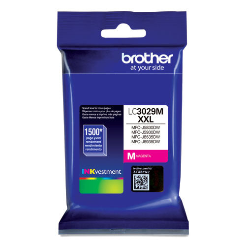 LC3029M INKvestment Super High-Yield Ink, 1,500 Page-Yield, Magenta-(BRTLC3029M)