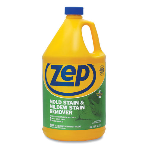 Mold Stain and Mildew Stain Remover, 1 gal Bottle-(ZPEZUMILDEW128E)