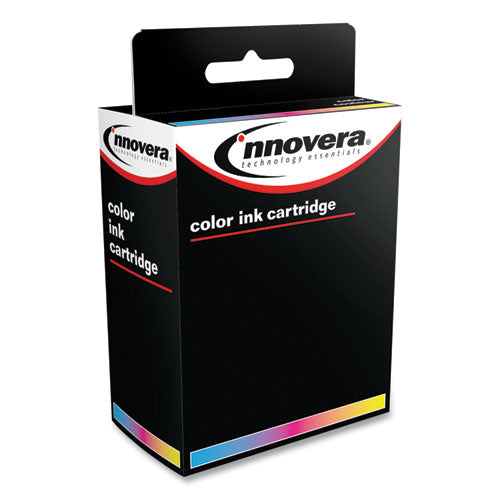 Remanufactured Tri-Color High-Yield Ink, Replacement for 63XL (F6U63AN), 330 Page-Yield-(IVR63XLTRI)