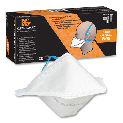 N95 Respirator, Regular Size, 20/Box-(KCC53899)