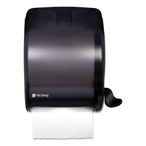 Element Lever Roll Towel Dispenser, Classic, 12.5 x 8.5 x 12.75, Black Pearl-(SJMT950TBK)