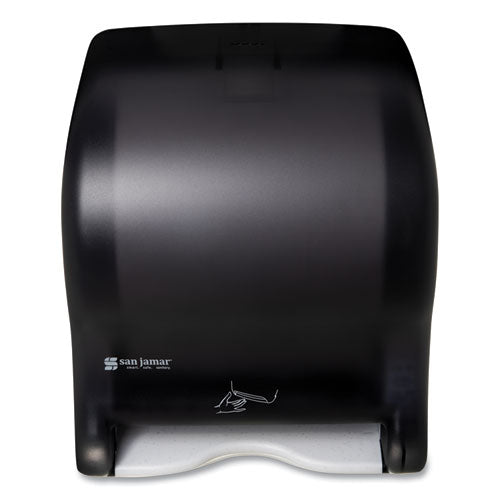 Smart Essence Electronic Roll Towel Dispenser, 11.88 x 9.1 x 14.4, Black-(SJMT8400TBK)