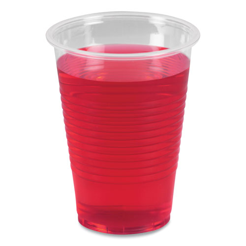 Translucent Plastic Cold Cups, 9 oz, Polypropylene, 100/Pack-(BWKTRANSCUP9PK)