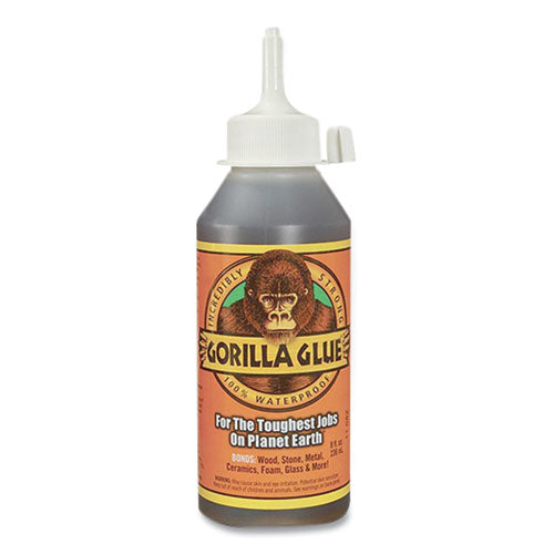 Original Formula Glue, 8 oz, Dries Light Brown-(GOR5000806)