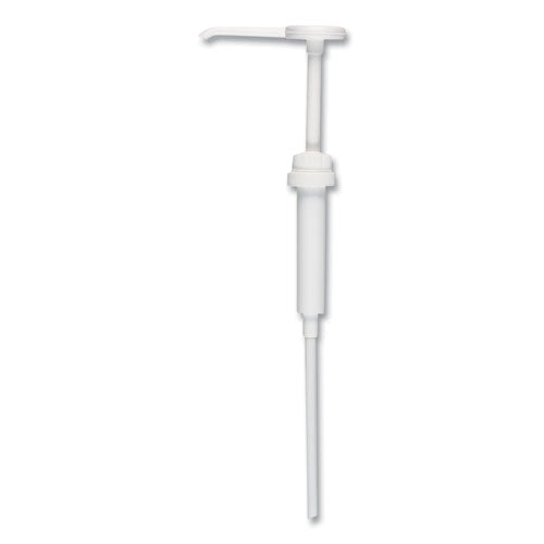 Special Plastic Dispensing Pump, 38 mm Cap Fits 1 Gallon Bottles, White-(IMP902AEA)