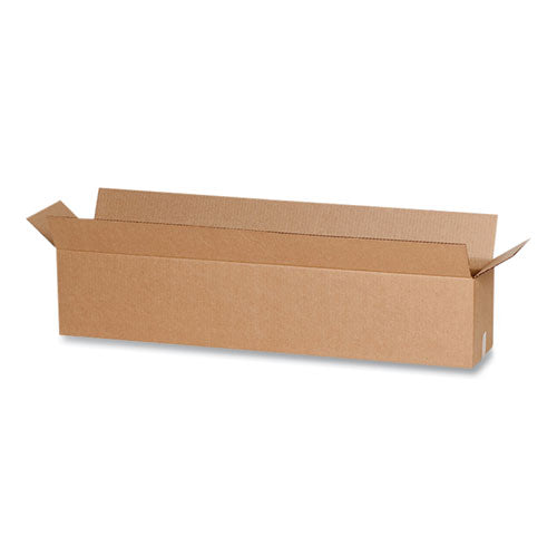 Shipping Boxes, Regular Slotted Container (RSC), 6" x 12" x 5", Brown Kraft, 25/Bundle-(PKGBS120605)