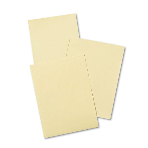 Cream Manila Drawing Paper, 40 lb Cover Weight, 9 x 12, Cream Manila, 500/Pack-(PAC4009)