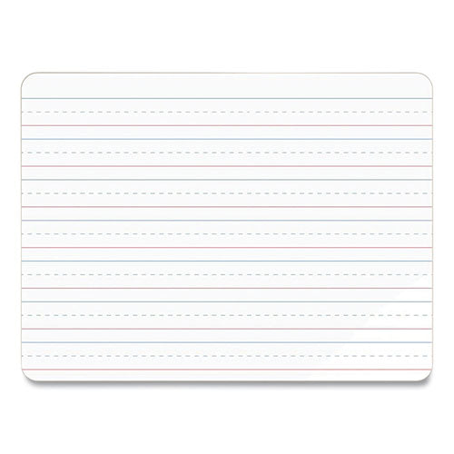 Double-Sided Dry Erase Lap Board, 12 x 9, White Surface, 10/Pack-(UBR483U0001)