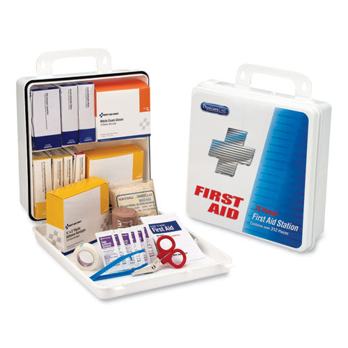 Office First Aid Kit, for Up to 75 people, 312 Pieces, Plastic Case-(FAO60003)