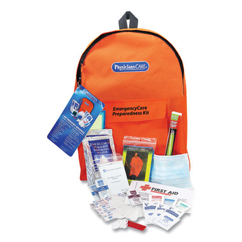 Emergency Preparedness First Aid Backpack, 43 Pieces/Kit-(FAO90123)