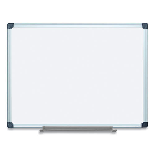 Porcelain Value Dry Erase Board, 36 x 48, White Surface, Silver Aluminum Frame-(BVCCR0801170MV)