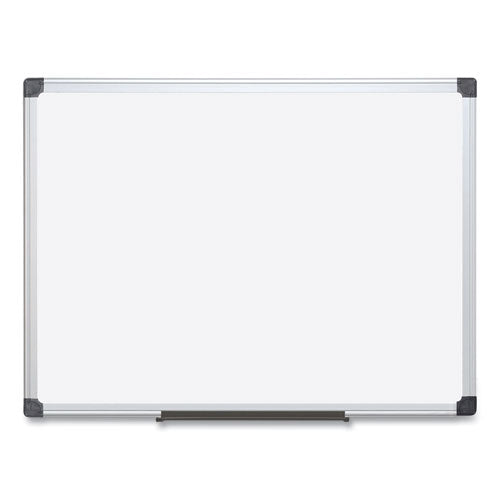 Value Lacquered Steel Magnetic Dry Erase Board, 18 x 24, White Surface, Silver Aluminum Frame-(BVCMA0207170)