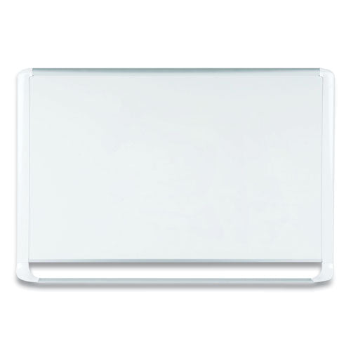 Gold Ultra Magnetic Dry Erase Boards, 96 x 48, White Surface, White Aluminum Frame-(BVCMVI210205)