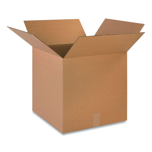 Fixed-Depth Shipping Boxes, Regular Slotted Container (RSC), 18" x 18" x 18", Brown Kraft, 20/Bundle-(CWZ181818)