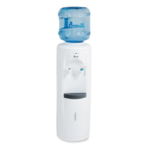 Cold and Room Temperature Water Dispenser, 3-5 gal, 11.5 x 12. 5 x 34, White-(AVAWD360)