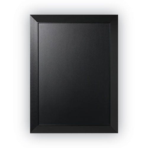 Kamashi Chalk Board, 36 x 24, Black Surface, Black Wood Frame-(BVCPM07151620)