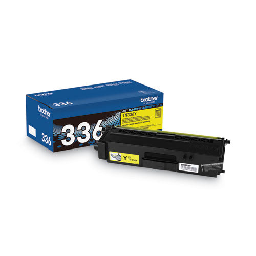 TN336Y High-Yield Toner, 3,500 Page-Yield, Yellow-(BRTTN336Y)