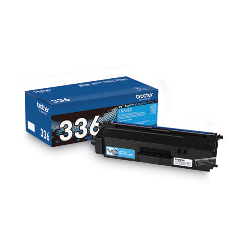 TN336C High-Yield Toner, 3,500 Page-Yield, Cyan-(BRTTN336C)