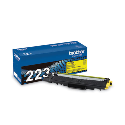 TN223Y Toner, 1,300 Page-Yield, Yellow-(BRTTN223Y)