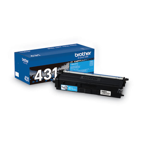 TN431C Toner, 1,800 Page-Yield, Cyan-(BRTTN431C)