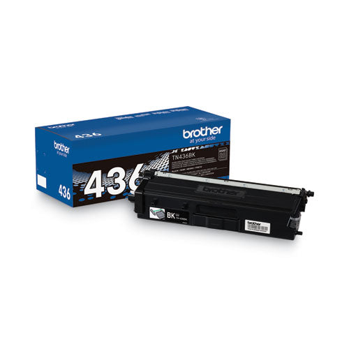 TN436BK Super High-Yield Toner, 6,500 Page-Yield, Black-(BRTTN436BK)