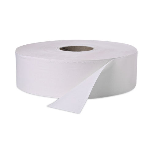 Jumbo Roll Bath Tissue, Septic Safe, 2 Ply, White, 3.4" x 1,000 ft, 12 Rolls/Carton-(WIN202)