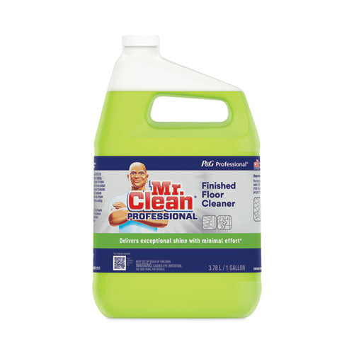 Finished Floor Cleaner, Lemon Scent, 1 gal Bottle, 3/Carton-(PGC02621CT)