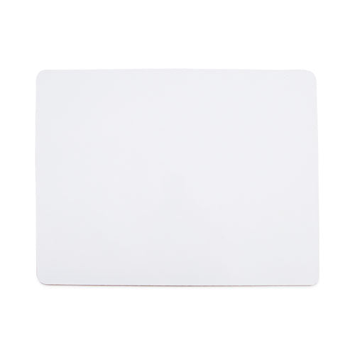 Lap/Learning Dry-Erase Board, Unruled, 11.75 x 8.75, White Surface, 6/Pack-(UNV43910)