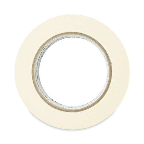 General-Purpose Masking Tape, 3" Core, 48 mm x 54.8 m, Beige, 24/Carton-(UNV51302CT)