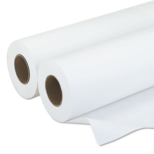 Amerigo Wide-Format Paper, 3" Core, 20 lb Bond Weight, 30" x 500 ft, Smooth White, 2/Pack-(ICX90750203)