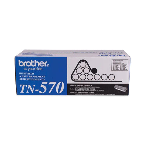 TN570 High-Yield Toner, 6,700 Page-Yield, Black-(BRTTN570)