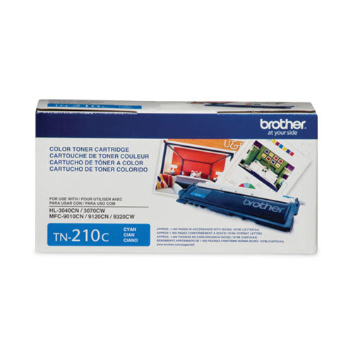 TN210C Toner, 1,400 Page-Yield, Cyan-(BRTTN210C)