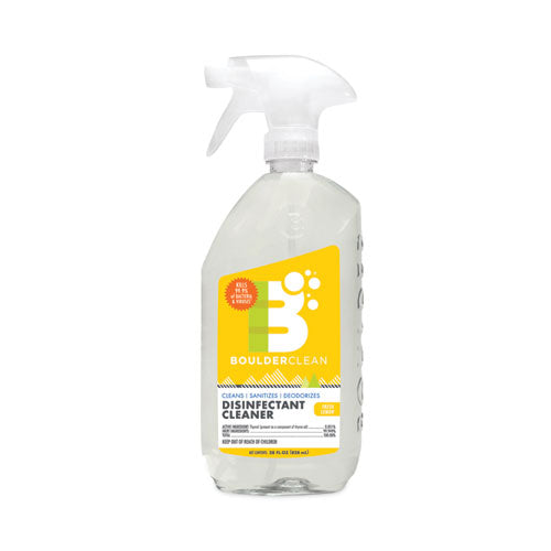 Disinfectant Cleaner, Lemon Scent, 28 oz Bottle-(BCL003007EA)