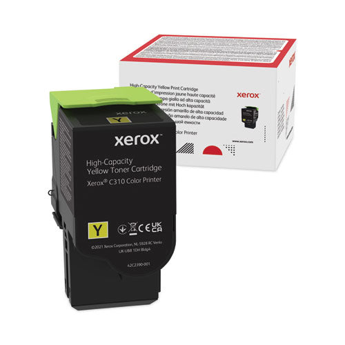 006R04367 High-Yield Toner, 5,500 Page-Yield, Yellow-(XER006R04367)