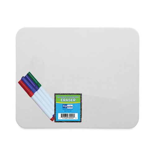 Magnetic Dry Erase Board Set, 12 x 9, White Surface, 12/Pack-(FLP31004)