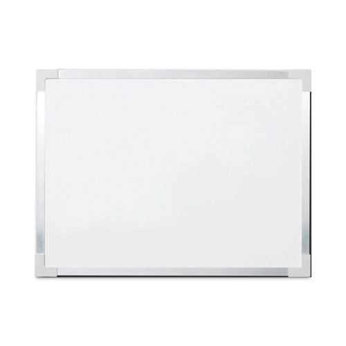 Framed Dry Erase Board, 48 x 36, White Surface, Silver Aluminum Frame-(FLP17641)