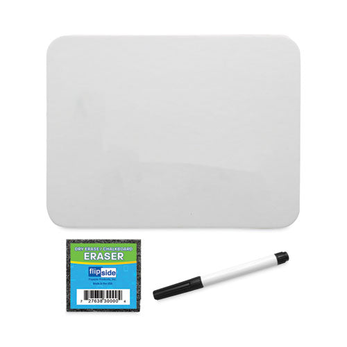 Magnetic Dry Erase Board Set, 12 x 9, White Surface, 12/Pack-(FLP21004)