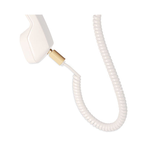 Rotating 360 Telephone Cord Detangler, Almond-(SOF21001)