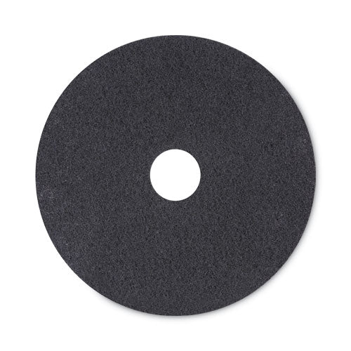 High Performance Stripping Floor Pads, 20" Diameter, Black, 5/Carton-(BWK4020HIP)