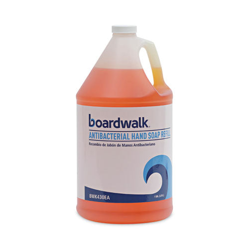 Antibacterial Liquid Soap, Clean Scent, 1 gal Bottle-(BWK430EA)