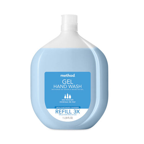 Gel Hand Wash Refill Tub, Sea Minerals, 34 oz Tub-(MTH328105)