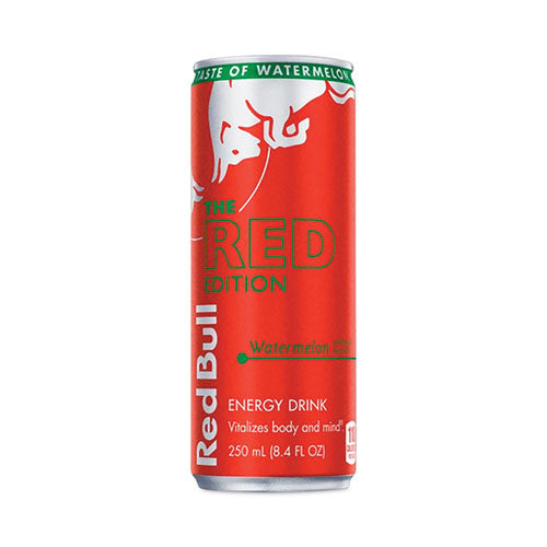 The Red Edition Energy Drink, Watermelon, 8.4 oz Can, 24/Carton-(RDBRBD45448)